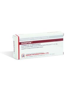 Sicriptin 1.25 Mg